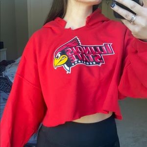Cropped ISU Hoodie